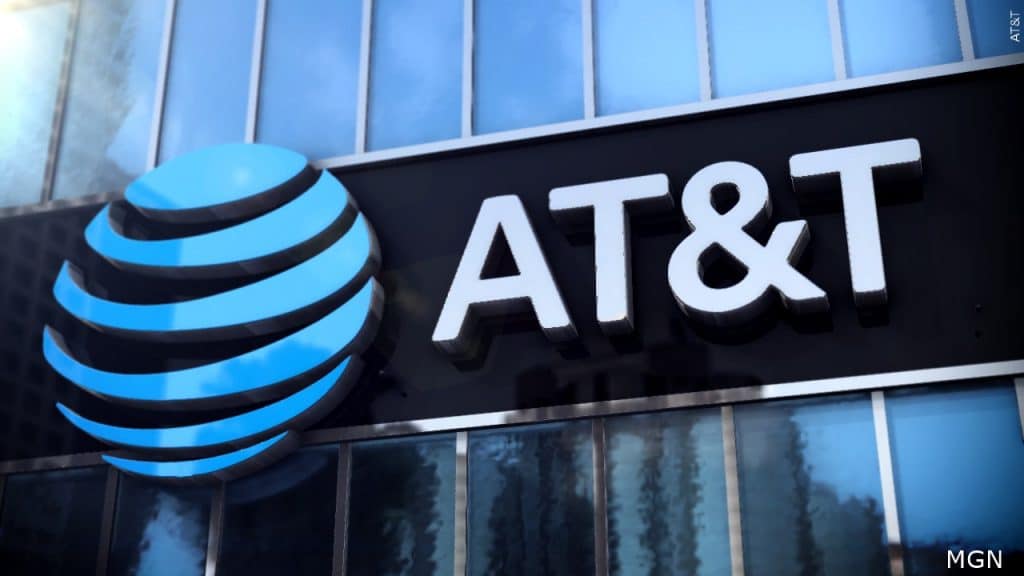 AT&T sign
